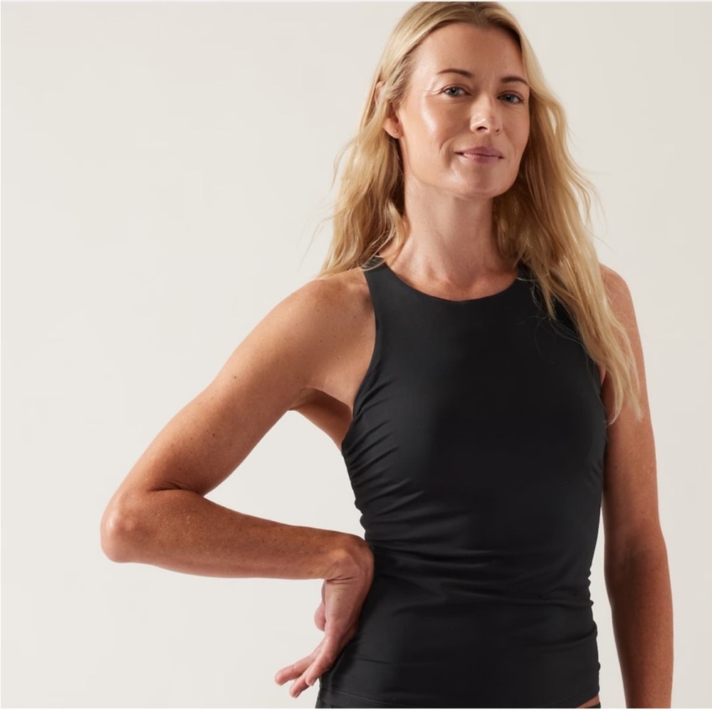 ATHLETA Black Maldives NWT Bra Cup Tankini - 32B/C